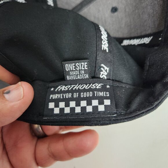 Fasthouse Warped Hat Speed Style Good Times Established 1968 One Size Snapback - Picture 7 of 11